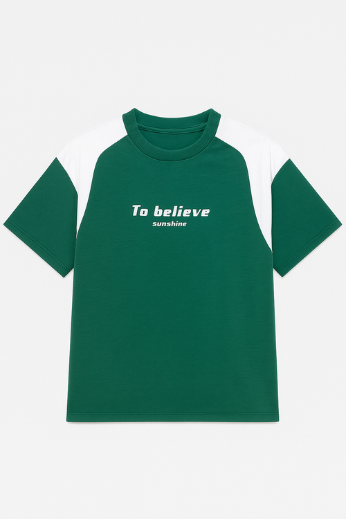 Men’s Raglan T-Shirt – “To Believe Sunshine”