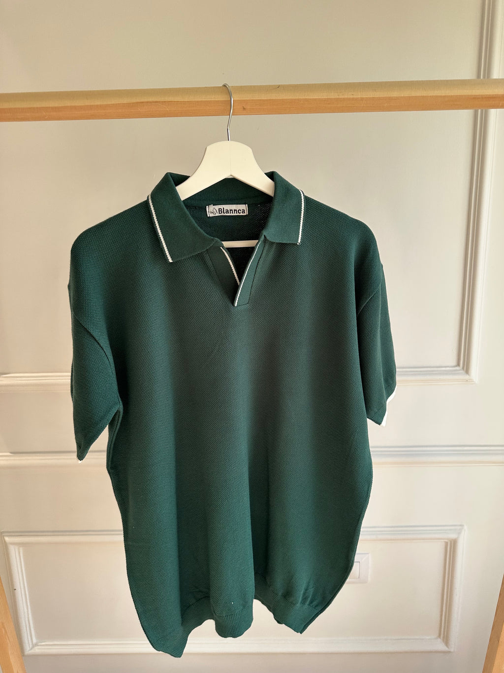 The Outlined V-Edge Polo